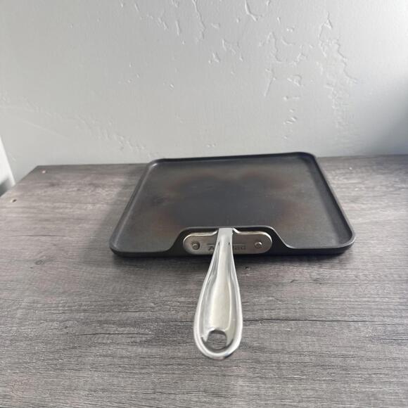 All-Clad Griddle Pan 11" Square Skillet Flat Non Stick Hard Anodized Metalcraft - Picture 2 of 5